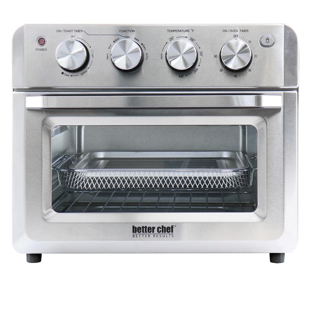 Better Chef DoItAll 20 L Silver Convection Air Fryer Broiler Toaster Oven