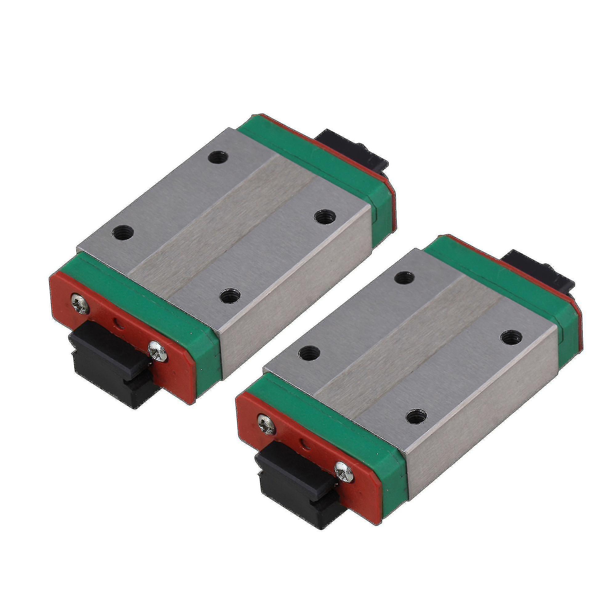 2pcs Mgn12h Bearing Block Set For 3d Printer Linear Slider Guide Rail