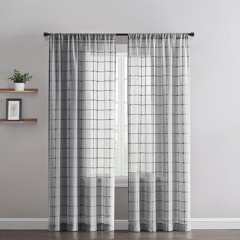 B. Smith Gilford Light Filtering Window Curtain Panel