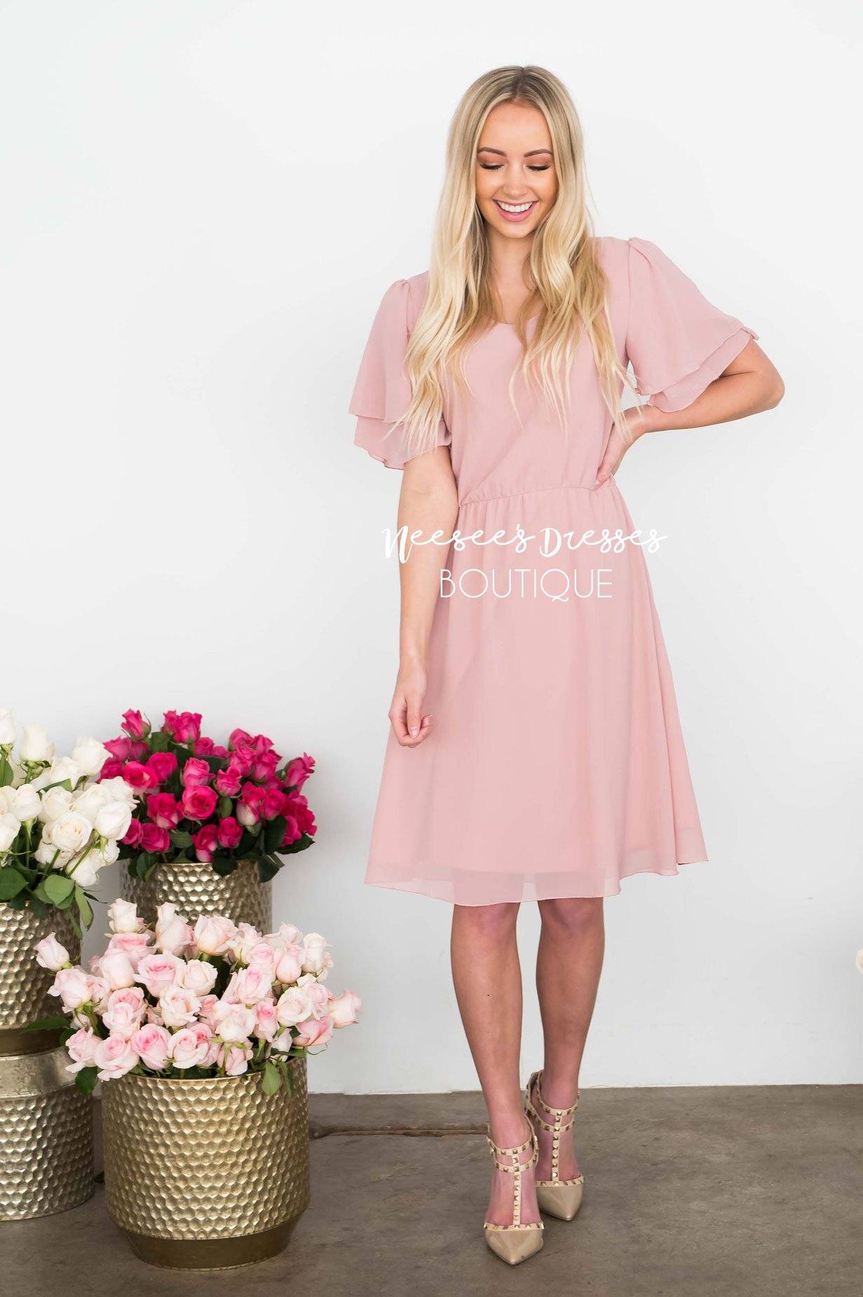 The Claire Chiffon Dress