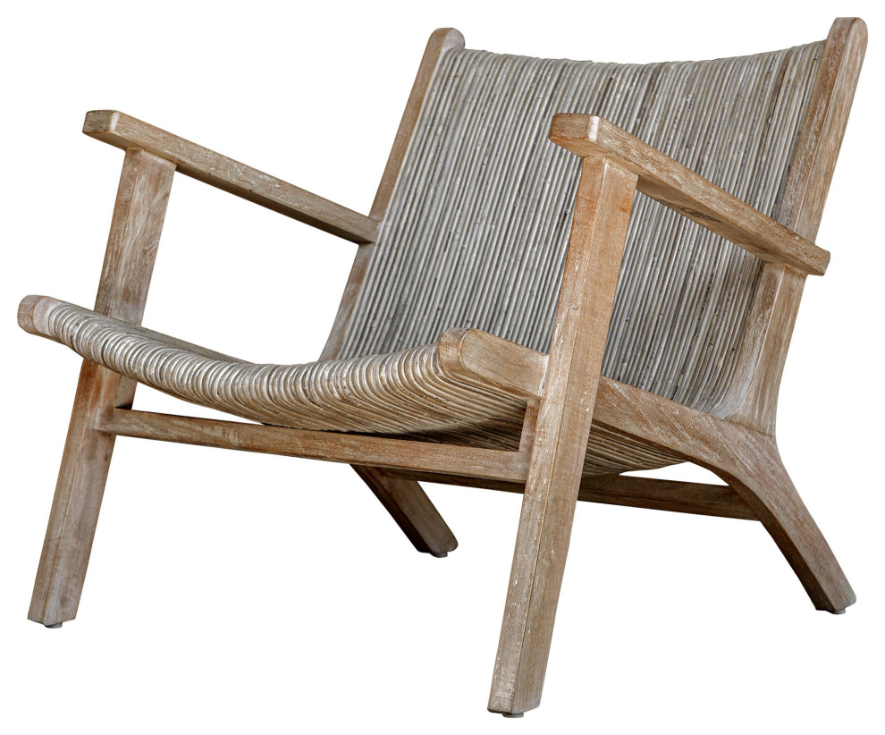 Aegea Rattan Accent Chair   Tropical   Armchairs And Accent Chairs   by Ownax  Houzz