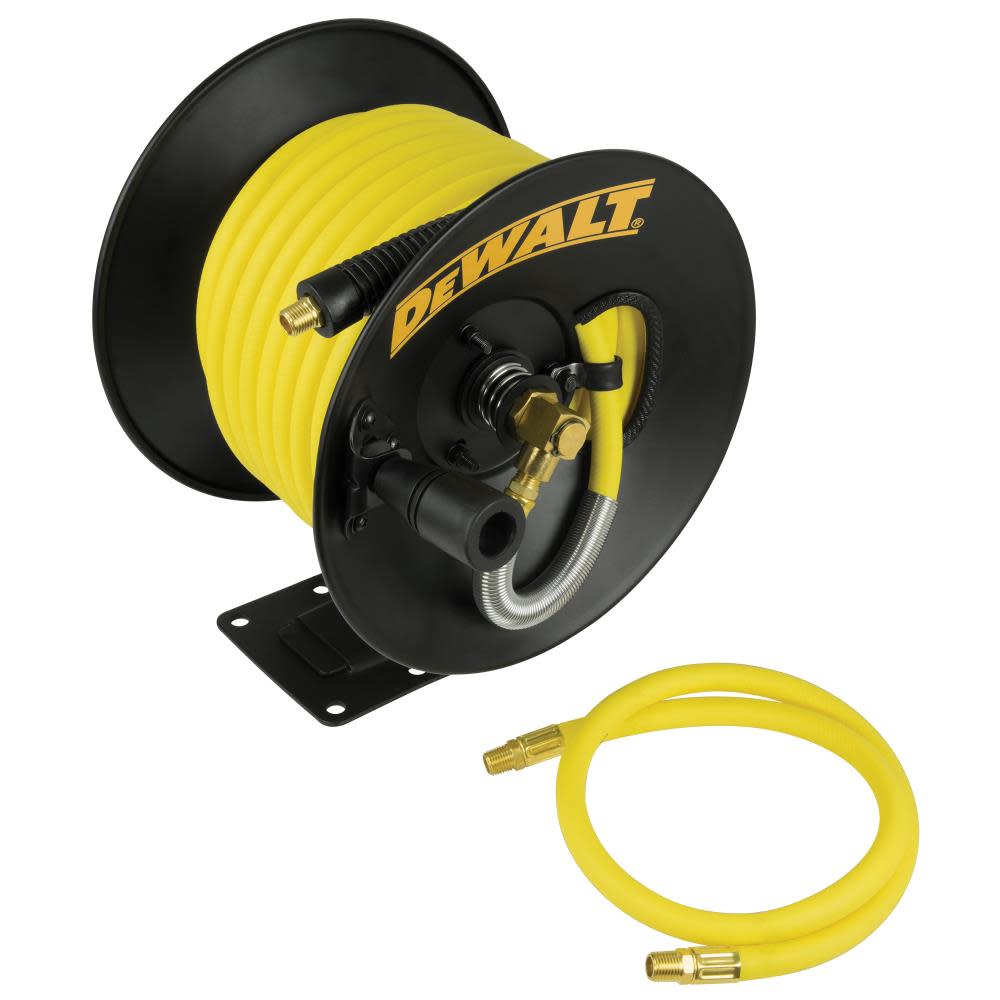 DW 3/8 In. x 50 Ft. Manual Rubber Hose Reel DXCM024-0348 from DW