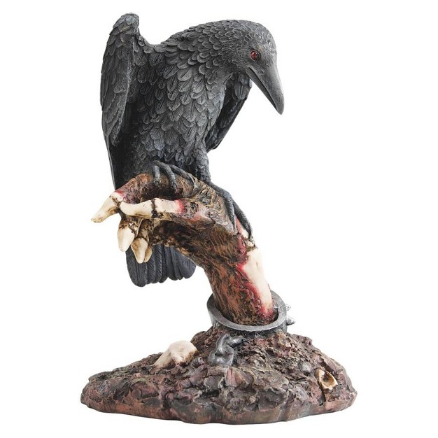 Design Toscano The Raven x27 s Perch Zombie Statue