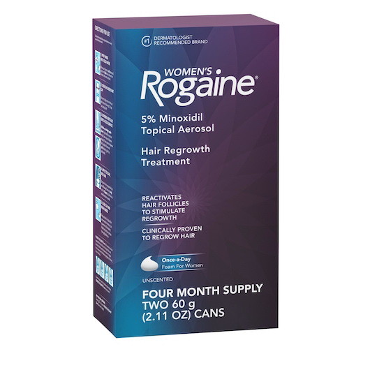 Rogaine Women 5% Foam  120 Gram  3 per case