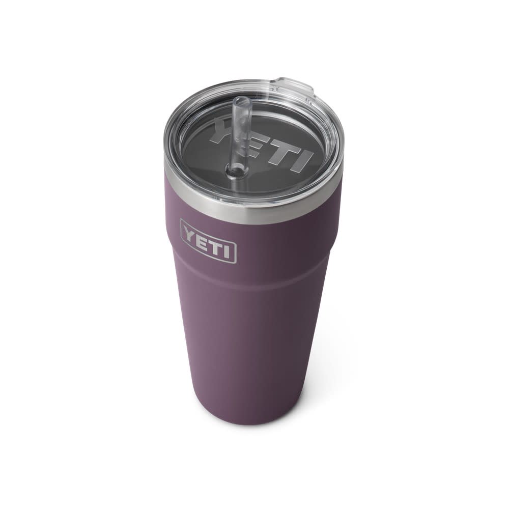 Yeti Rambler 26oz Stackable Cup with Straw Lid Nordic Purple