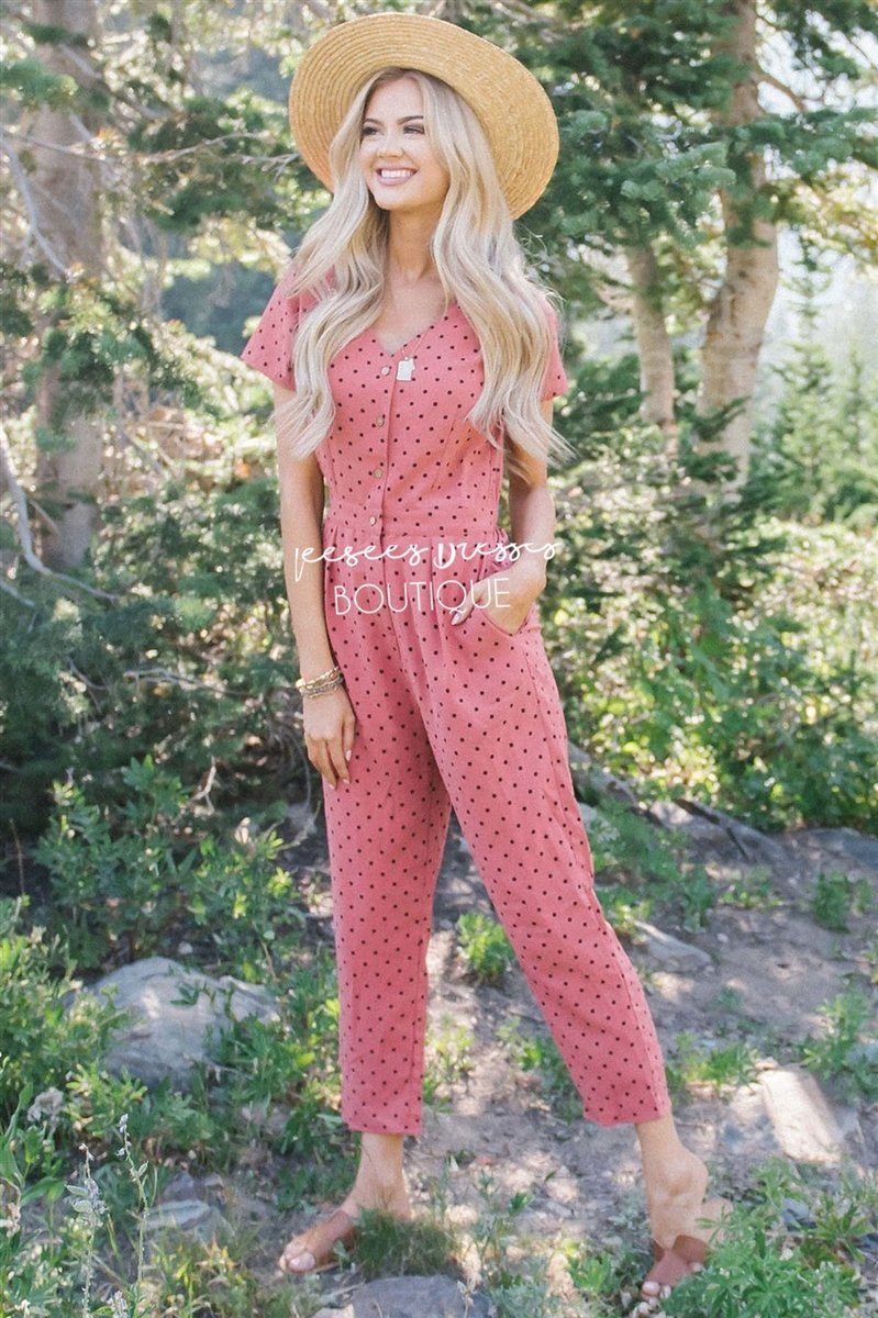 The Mimi Polka Dot Jumpsuit