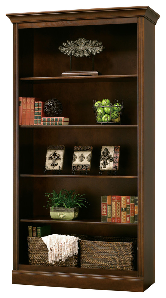 Howard Miller Oxford Center Cabinet   Traditional   Bookcases   by Homesquare  Houzz