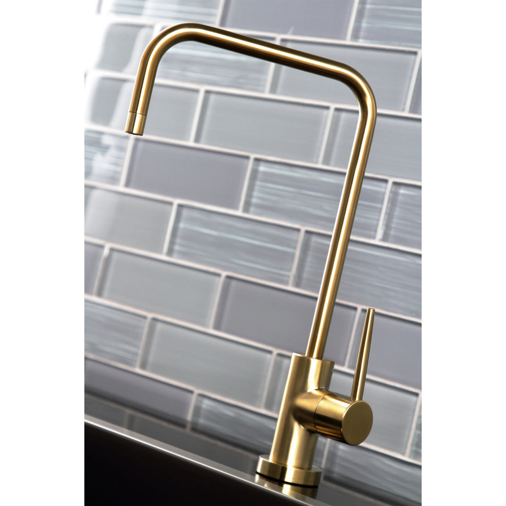 Kingston Brass KS619.NYL New York 1.0 GPM Cold Water Dispenser   Contemporary   Hot Water Dispensers   by Buildcom  Houzz