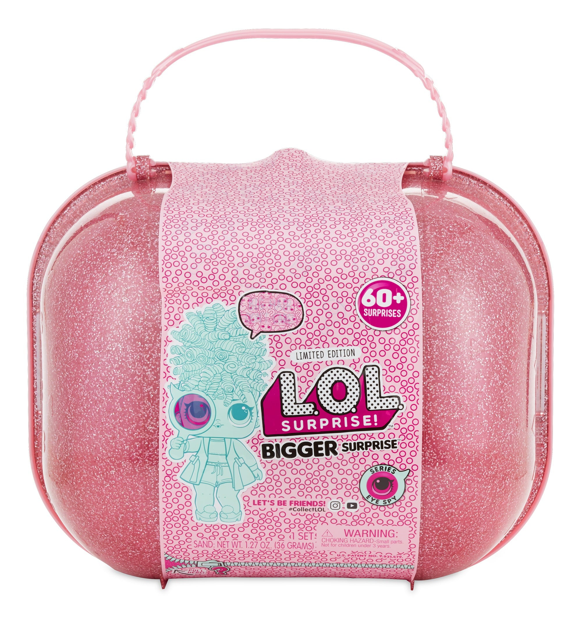 LOL Surprise Bigger Surprise Limited Edition 2 Dolls, 1 Pet, 1 Lil Sis With 60 Surprises - Toys for Girls Ages 4 5 6+