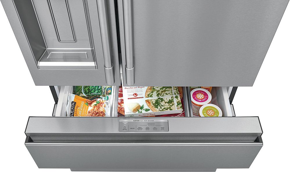 Frigidaire Professional 21.4 Cu. Ft. Smudge-Proof Stainless Steel Counter Depth 4-Door French Door Refrigerator