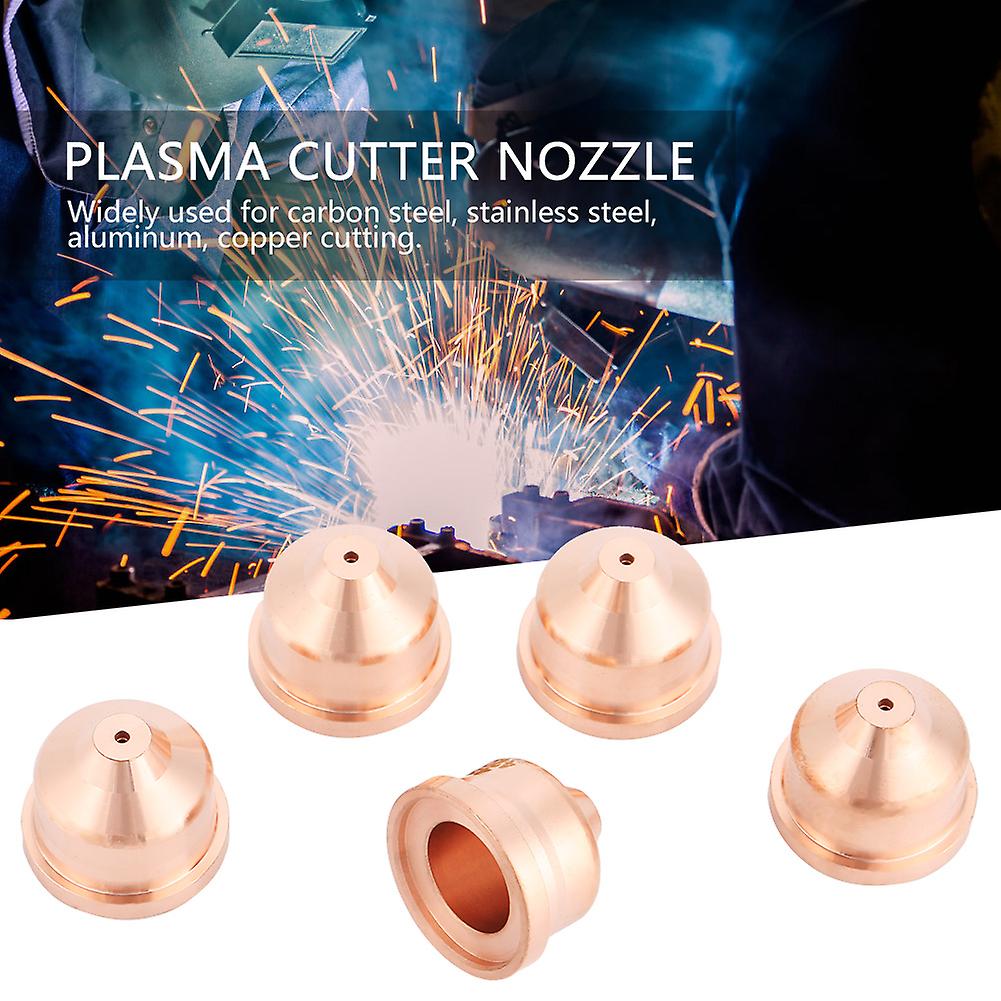 5pcs Plasma Cutter Nozzles Torch Tips Consumables 420169 for MAX125 Cutting Machine