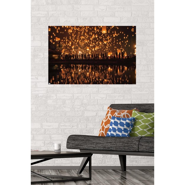 Trends International Thousands Of Lanterns Unframed Wall Poster Prints