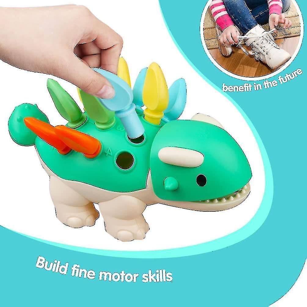 Sensory Toys 6/9/12/18/24 Months Fine Motor Skills Learning Dinosaur Toddler Educational Toys For Bo