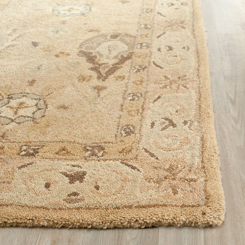 Safavieh Anatolia Rhonda Framed Floral Wool Rug