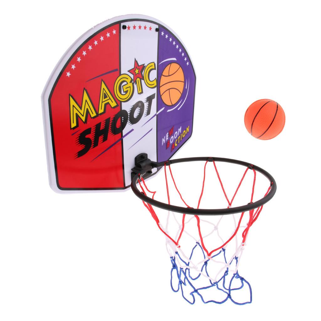 Children Attached to Indoor Mini Indoor Basketball Basketball Coffer Dock Wall Mount L