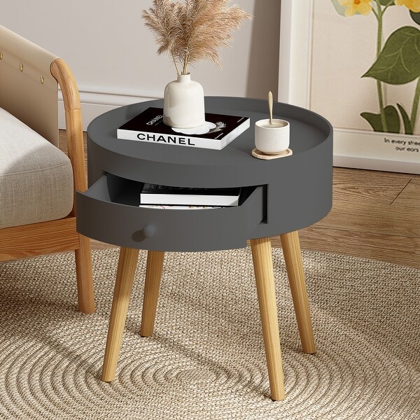 Modern Coffee Table with Drawer