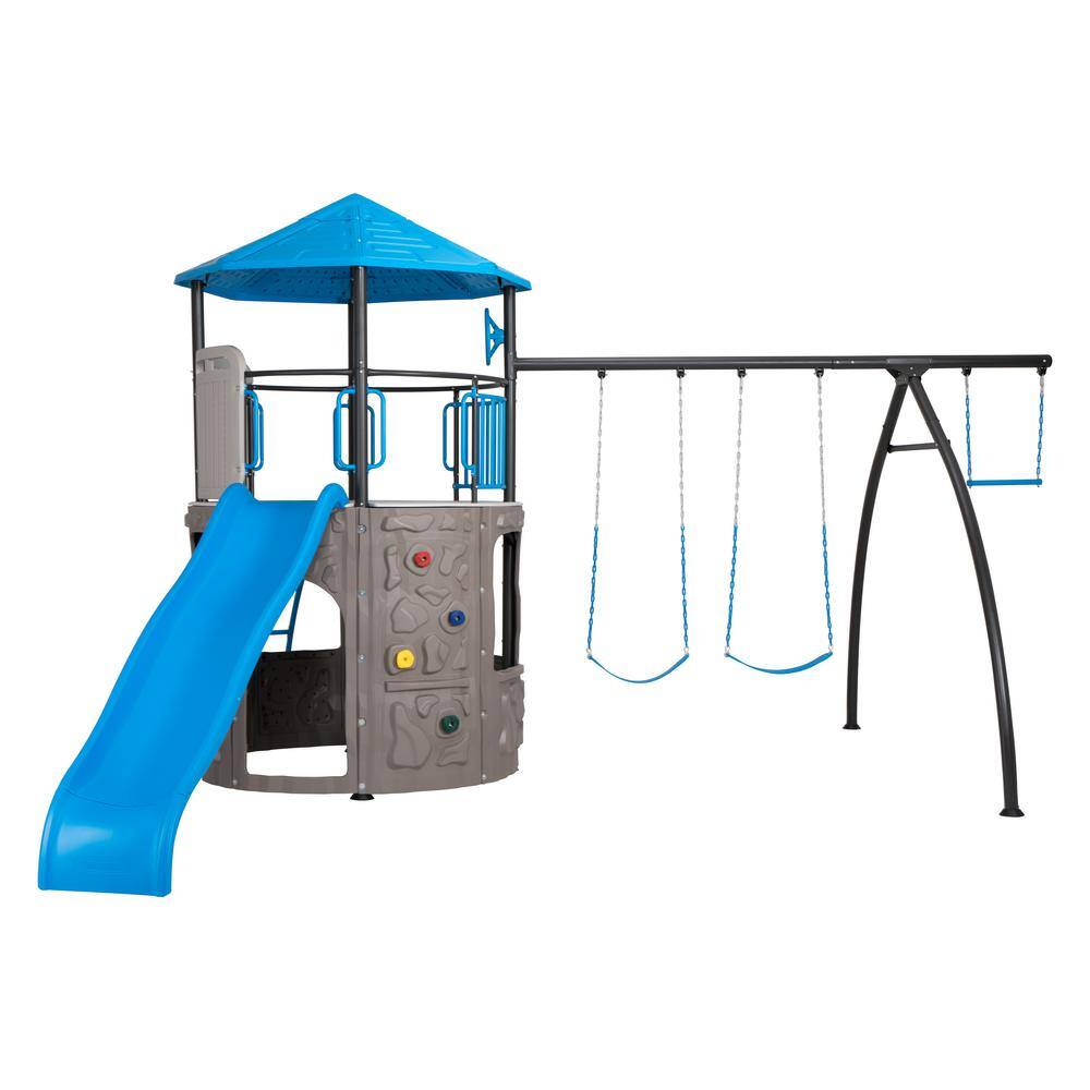 Lifetime Adventure Tower Deluxe Swing Set 90918