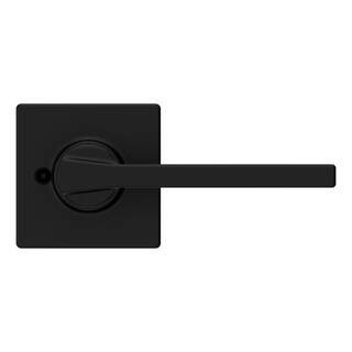 Kwikset Casey Matte Black Dummy Door Lever Featuring Microban 488CSL SQT 514