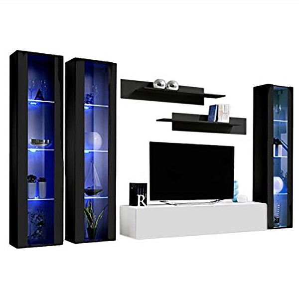 Fly CD2 30TV Wall Mounted Floating Modern Entertainment Center