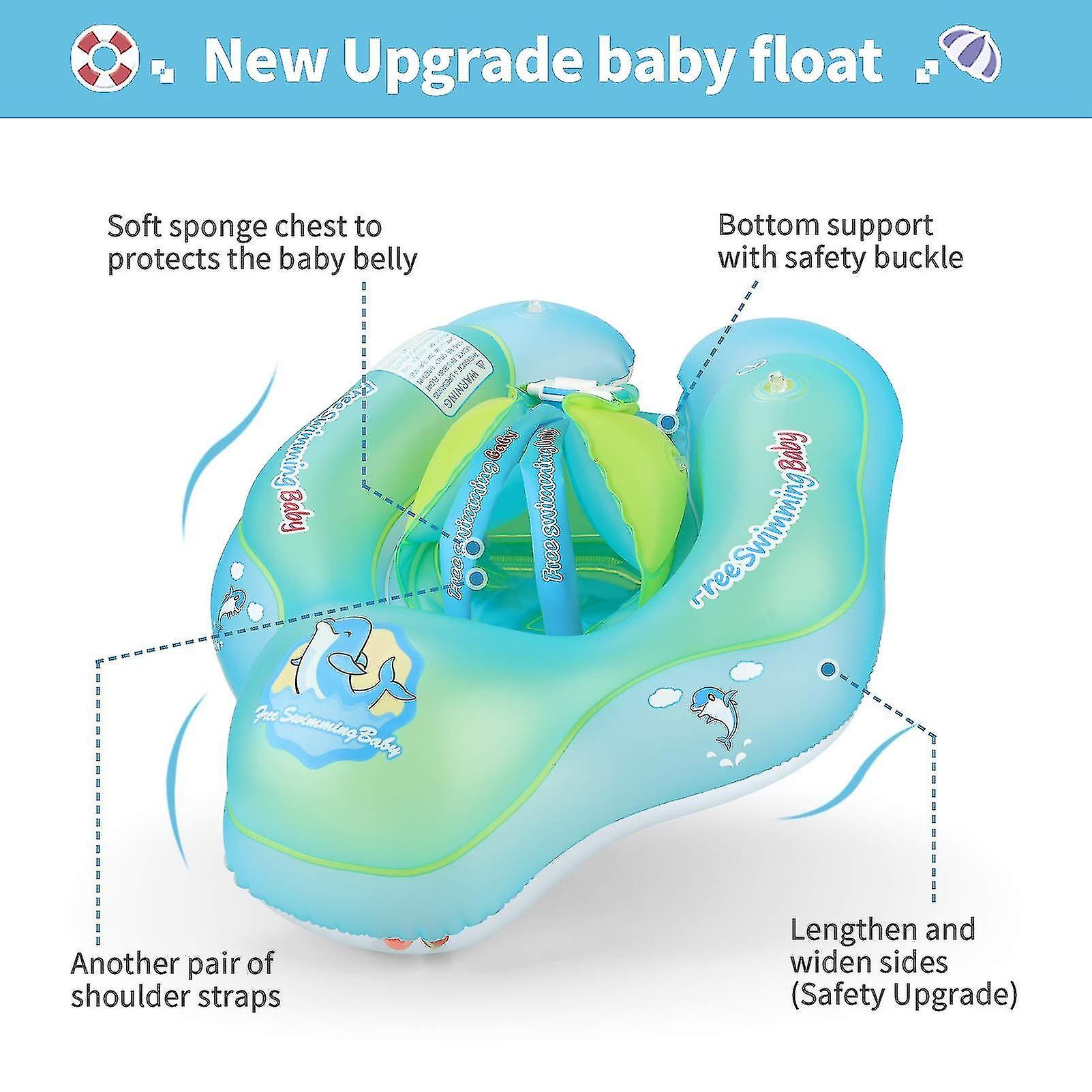 Free Swimming Baby Inflatable Baby Swim Float Children Waist Ring Inflatable Pool Floats Toys Swimming Pool Accessories For The Age Of 3 72 Months