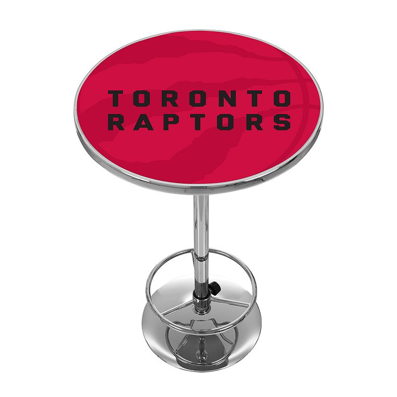 Toronto Raptors Chrome Pub Table