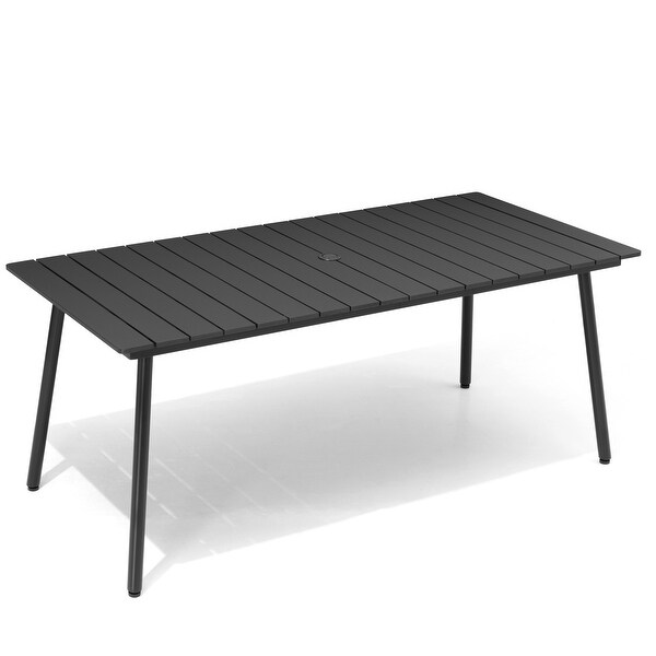 VredHom Outdoor Patio Aluminum Dining Table