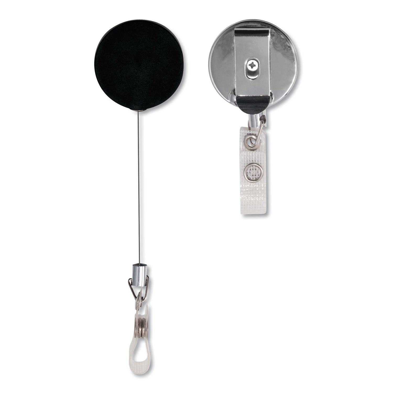 Premier Heavy-Duty Retractable ID Card Reel by Advantus AVT75406