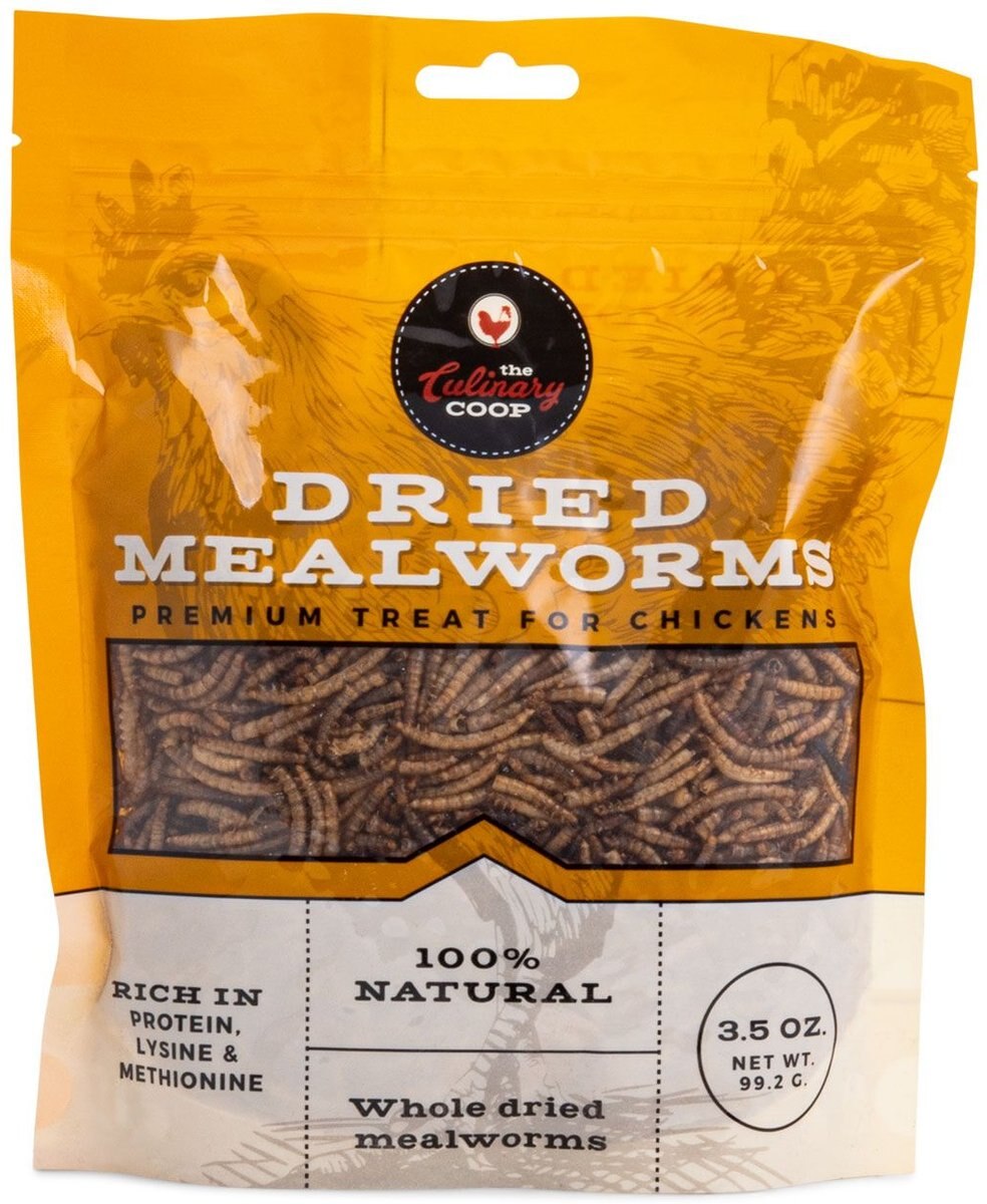 Culinary Coop Dried Mealworm Chicken Treats