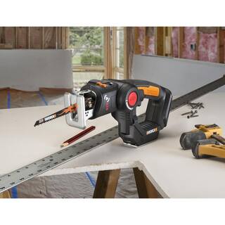 Worx POWER SHARE 20-Volt Axis Cordless Reciprocating and Jig Saw (Tool Only) WX550L.9