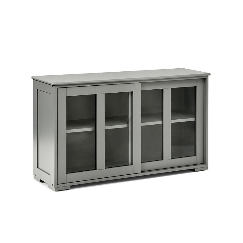 Sideboard Buffet Cupboard Storage Cabinet with Sliding Door