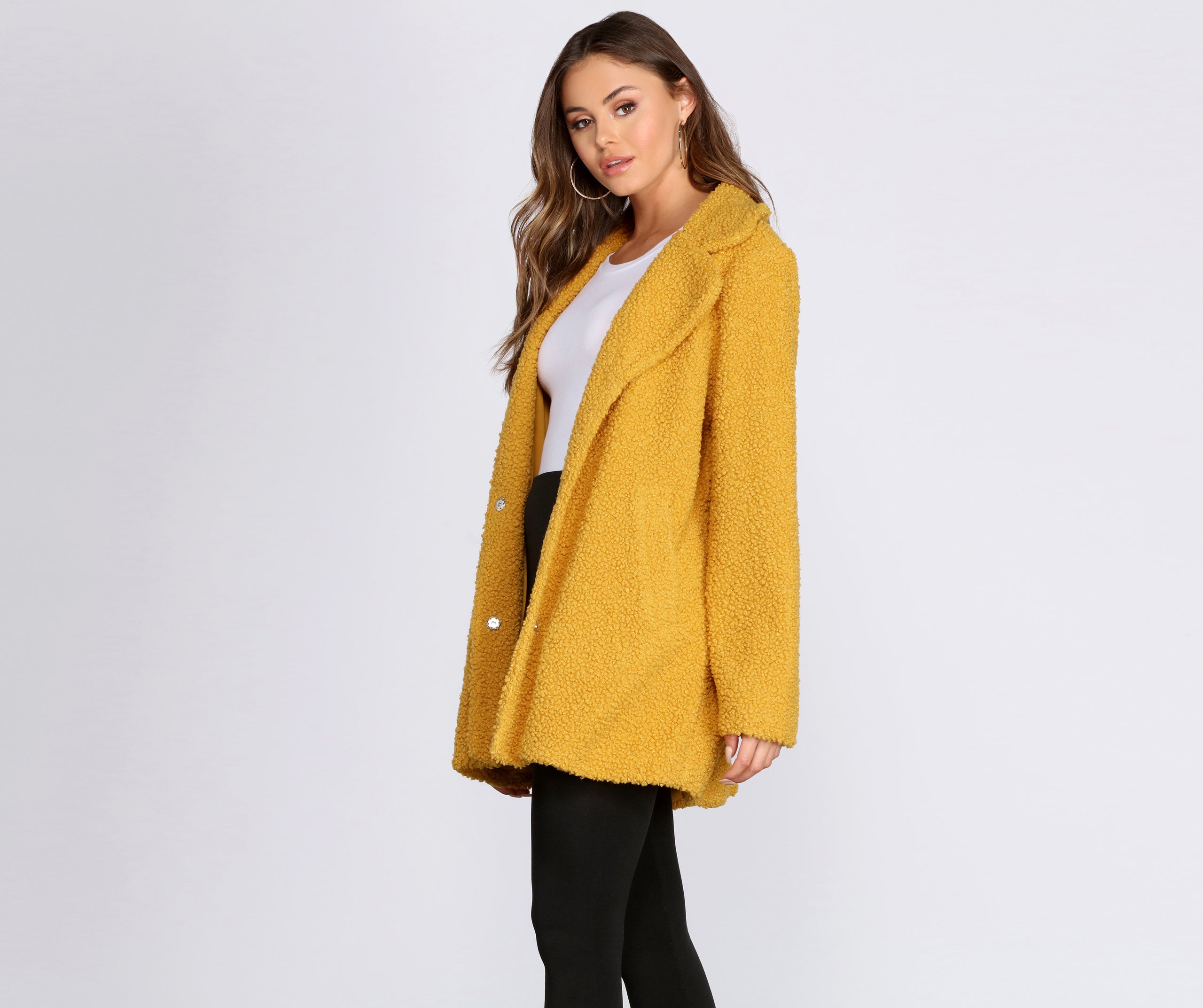 Long Teddy Trench Coat