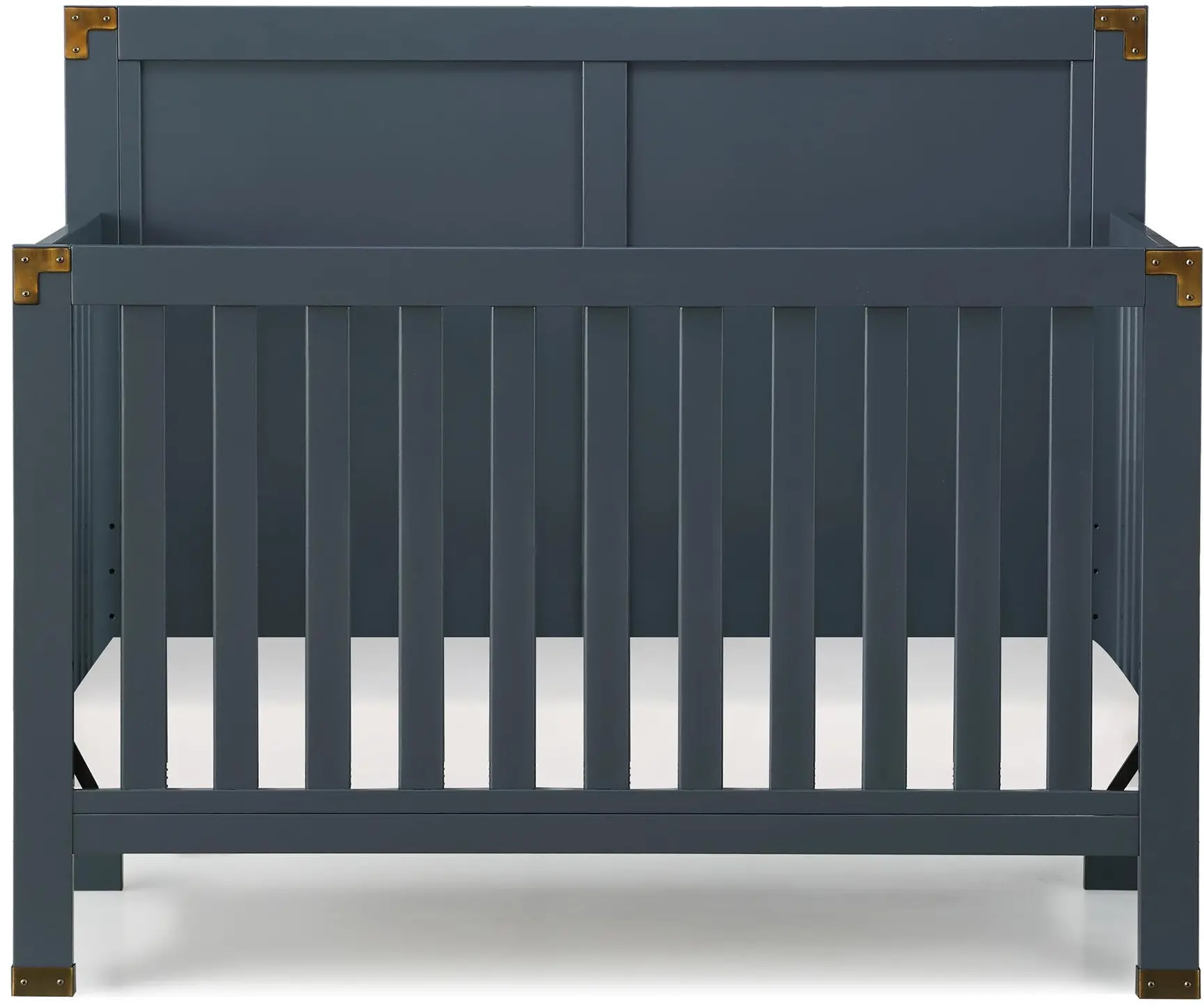 Miles Graphite Blue 5-in-1 Convertible Crib