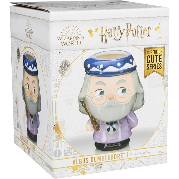 Beeline Creative Harry Potter 18oz Cupful Of Cute Ceramic Mug Dumbledore