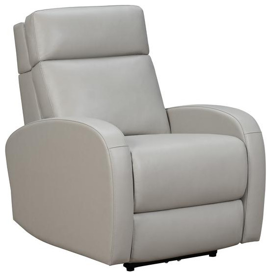 9PH 1176 Levi Power Recliner  Dove   Contemporary   Recliner Chairs   by BisonOffice  Houzz