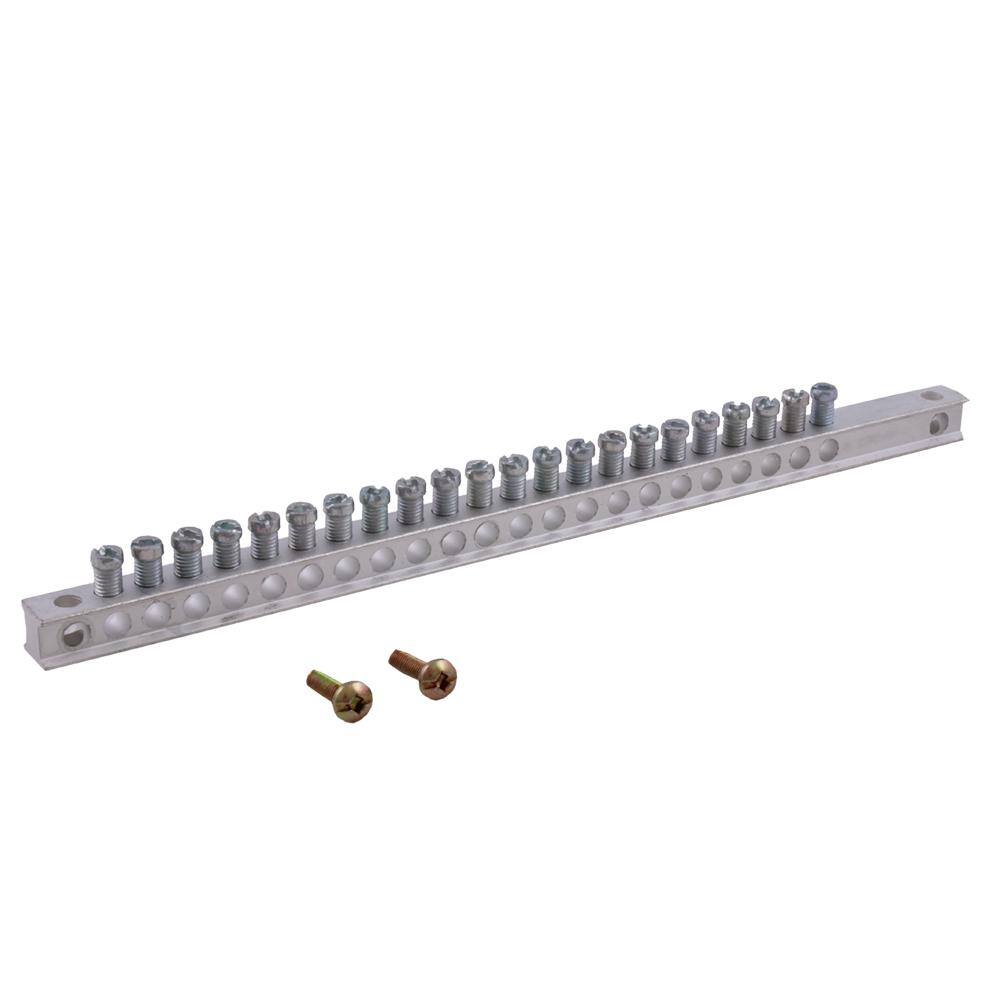 GE PowerMark Gold 24-Hole Grounding Bar Kit TGK24CP