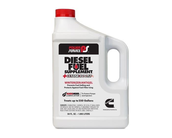 Power Service Products Diesel Fuel Supplement +Cetane Boost， 64 oz. - 1064