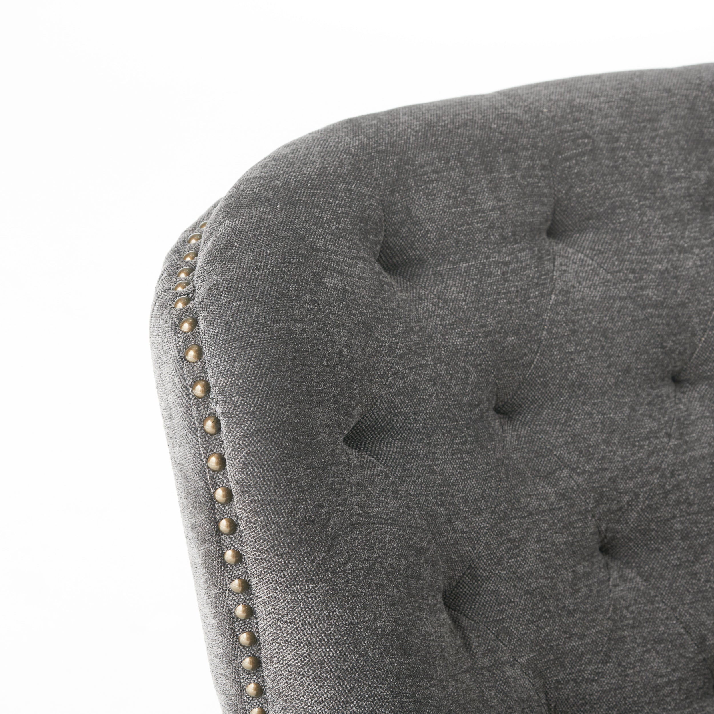 Aveton Tufted Fabric Club Chair