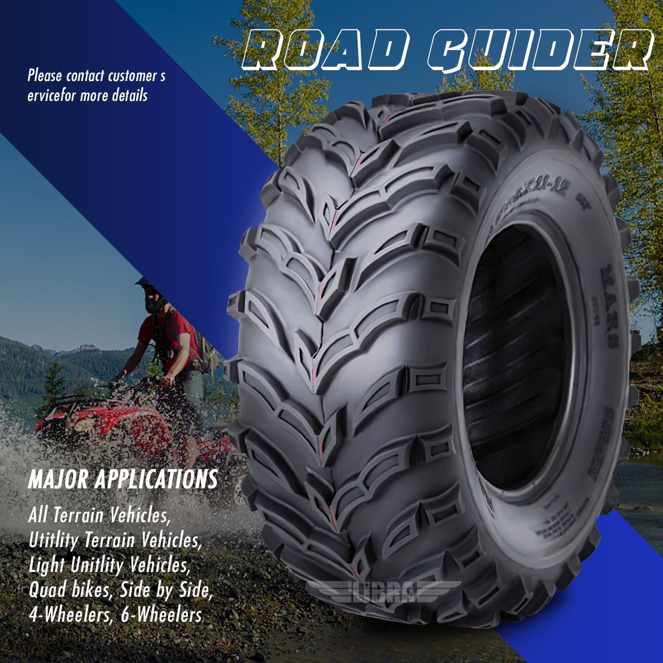 One New ATV/UTV Tire 25x12-10 25x12x10 6PR 10274