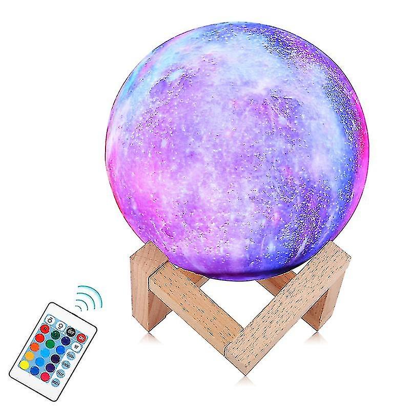 3d Moon Lamp With Remote Control Usb Rechargeable