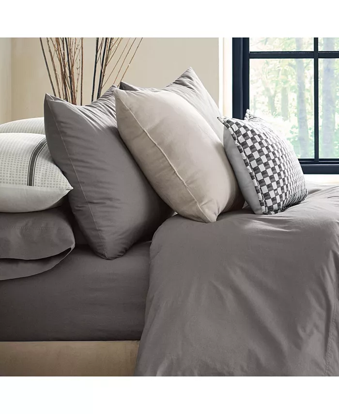 Nate Home by Nate Berkus Striped Percale Sheet Set - Queen， 4 Piece Set