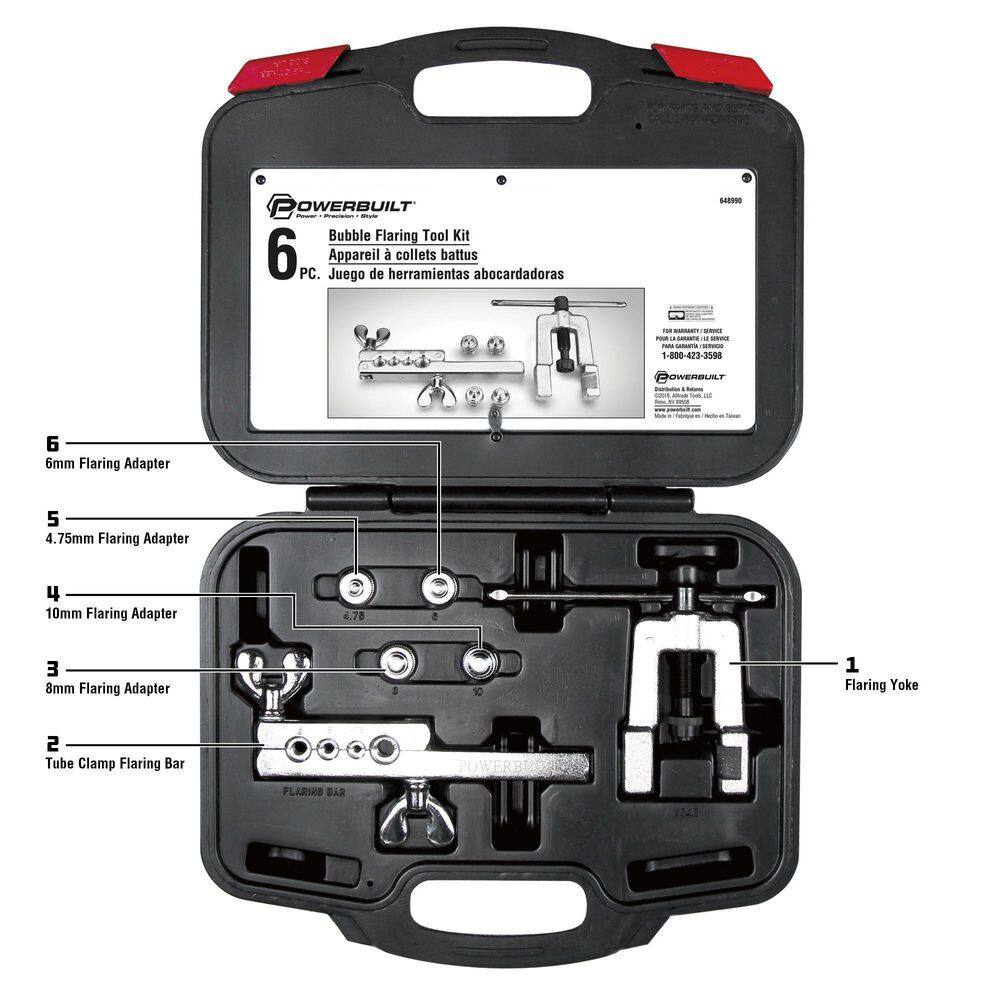 Powerbuilt Bubble Flaring Tool Kit 648990