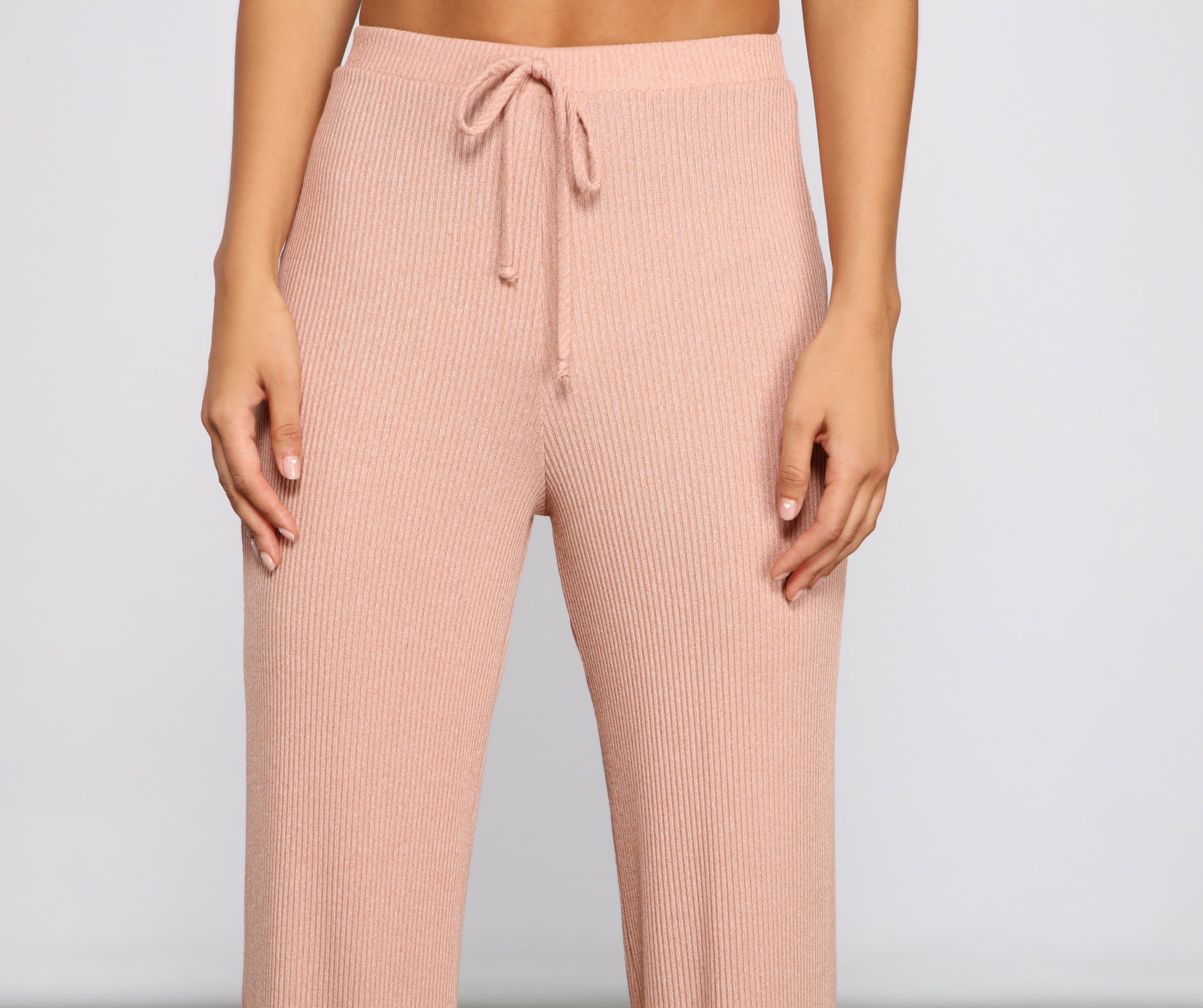 Cozy Basics Ribbed Pajama Pants