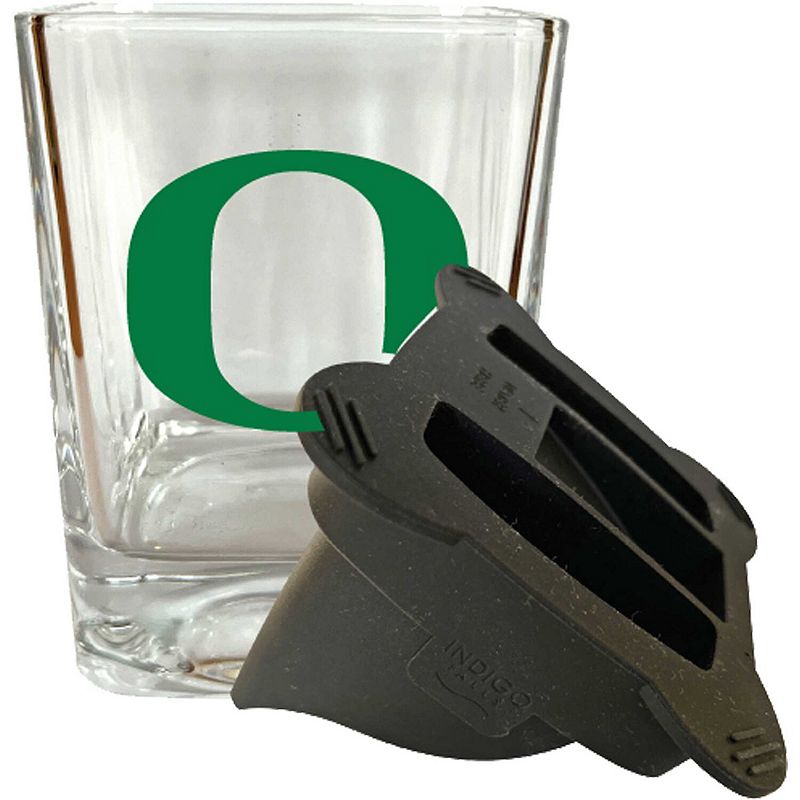 Oregon Ducks 15oz. Ice Wedge Glass