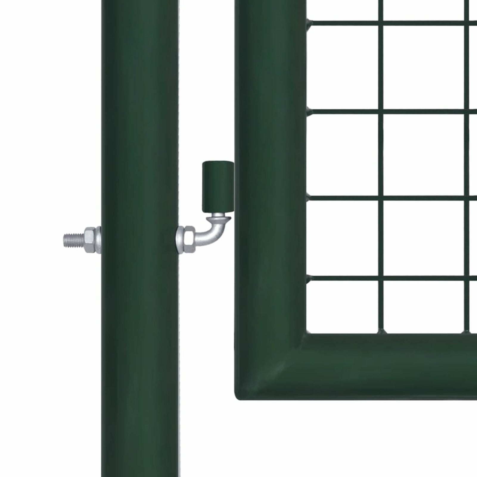 MABOTO Fence Gate Steel 39.4"x59.1" Green