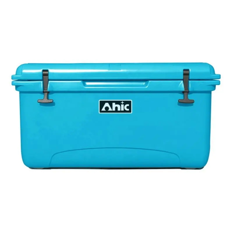 65 qt Ice Chest Durable Rotomolded Insulated cooler box for Beach Boat Camping Fishing Hiking