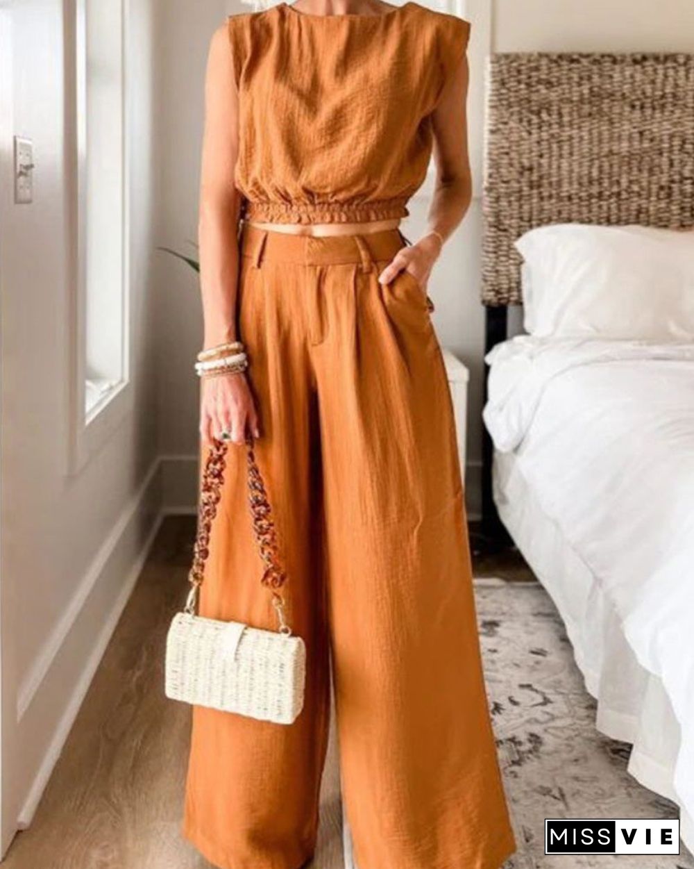 Osheena Wide Leg Pant Set