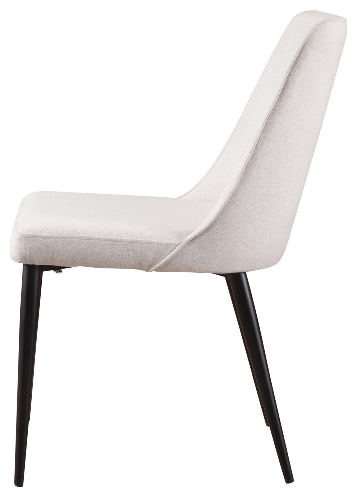 Lula Dining Chair  Set of 2   Midcentury   Dining Chairs   by Moe  x27s Home Collection  Houzz