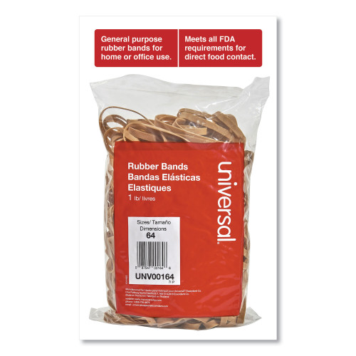 Universal Rubber Bands， Size 64， 0.04