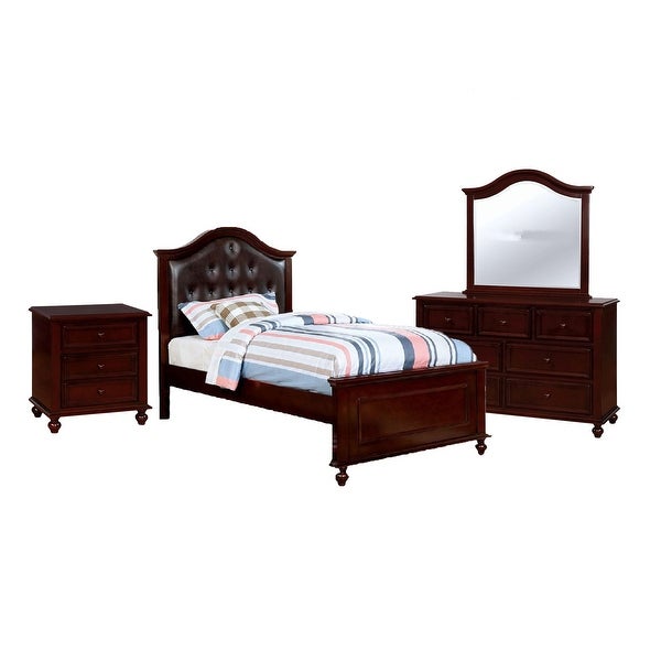 4 Piece Bedroom Set With One Nightstand - - 34458499