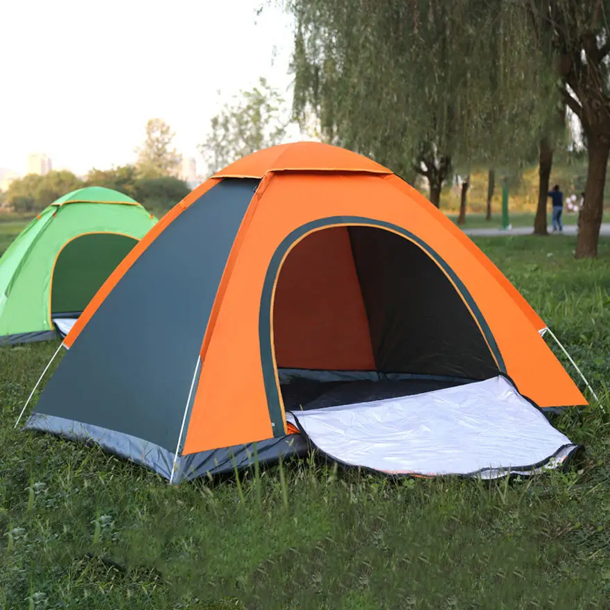 4 Person Camping Tent  Portable Instant Automatic  Waterproof Windproof for Camping Hiking Mountaineering Tent Antronic